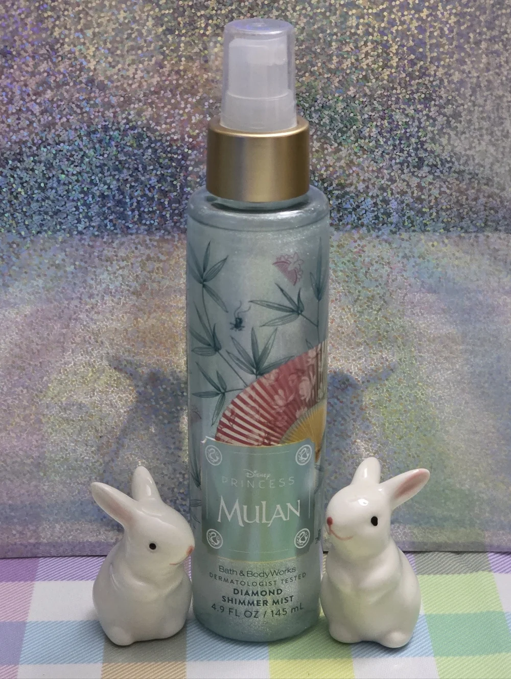Bath & Body Works Disney Princess Mulan Diamond Shimmer Mist NEW RARE